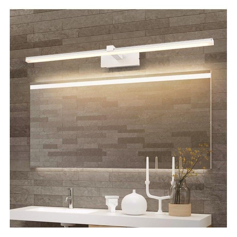 Contemporary Wall Lamp Mirror Front Light Acrylic Lighting Washroom