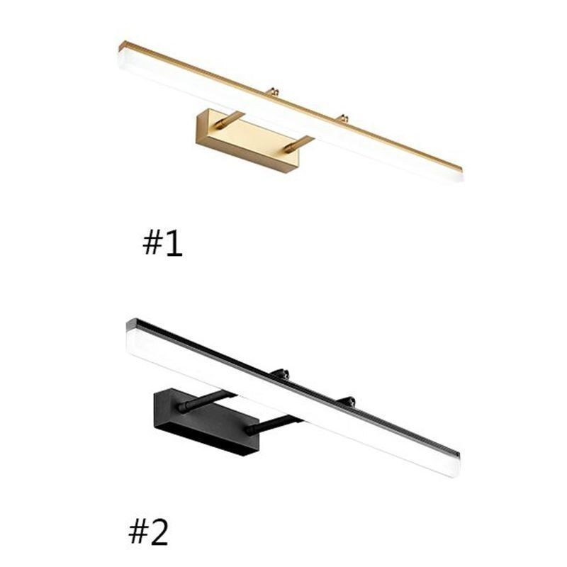 Mirror Front Light Acrylic Stretchable Sconce Lamp Washroom Corridor