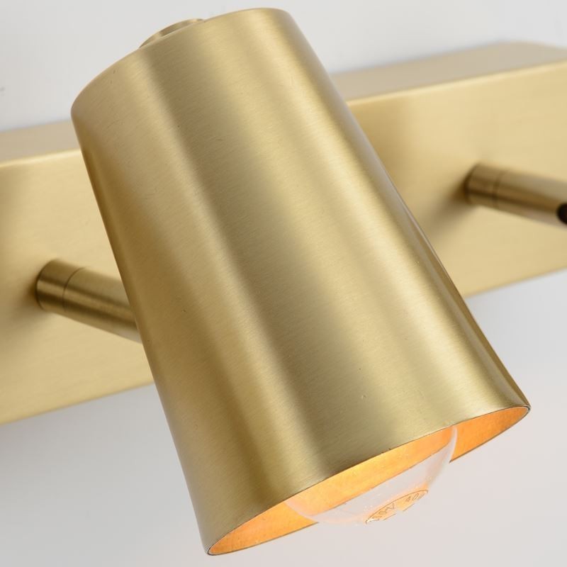 Nordic Brass Mirror Front Light Spot Wall Lamp
