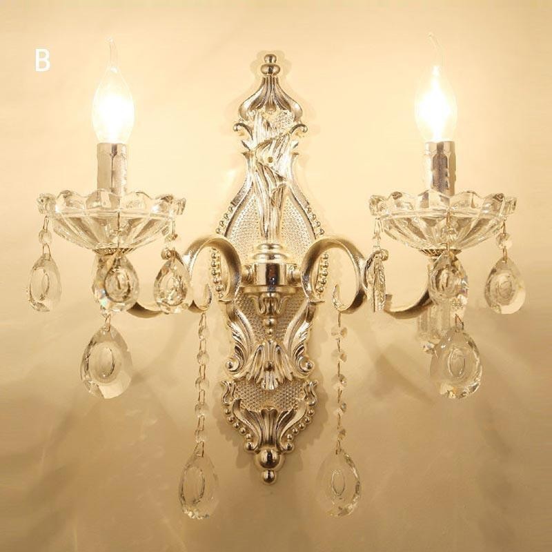 European Wall Lamp Crystal Wall Sconce Decoration Light Sconce Lighting