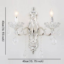 European Wall Lamp Crystal Wall Sconce Decoration Light Sconce Lighting
