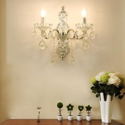 European Wall Lamp Crystal Wall Sconce Decoration Light Sconce Lighting