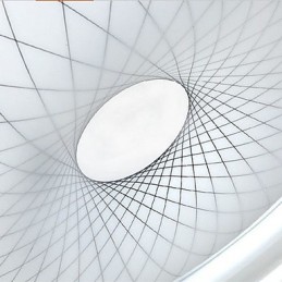 Circular Dome Light Romantic Crystal Lamp Light