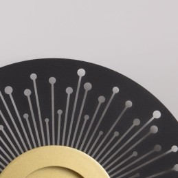 Wall Sconce Nordic Full Copper Hollow Round Wall Light