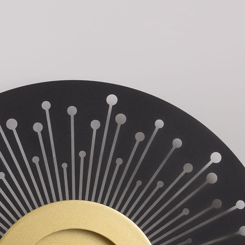 Wall Sconce Nordic Full Copper Hollow Round Wall Light