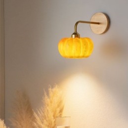 Pumpkin Wall Light Japanese Retro Wall Sconces Lamp