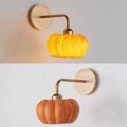 Pumpkin Wall Light Japanese Retro Wall Sconces Lamp