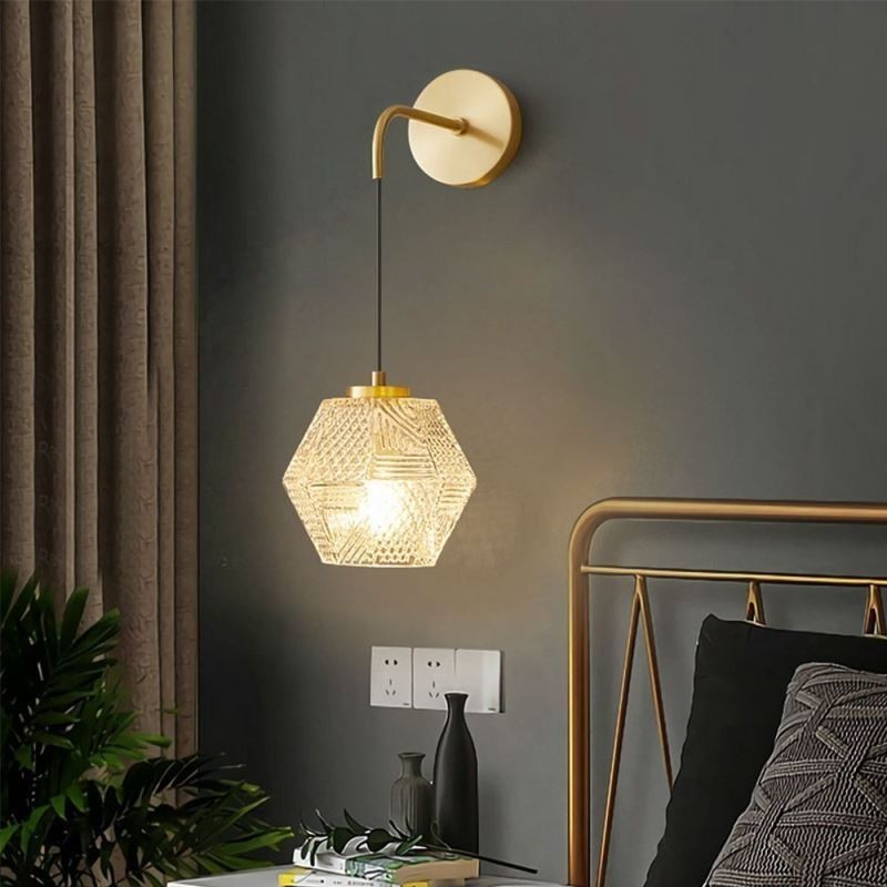 Modern Wall Light Creative Glass Wall Sconce Lamp