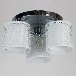 Modern Contemporary Painting Metal Flush Mount