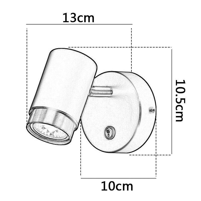 Modern Swivel Wall Lamp Minimalist Sconce Light Aisle Lamp