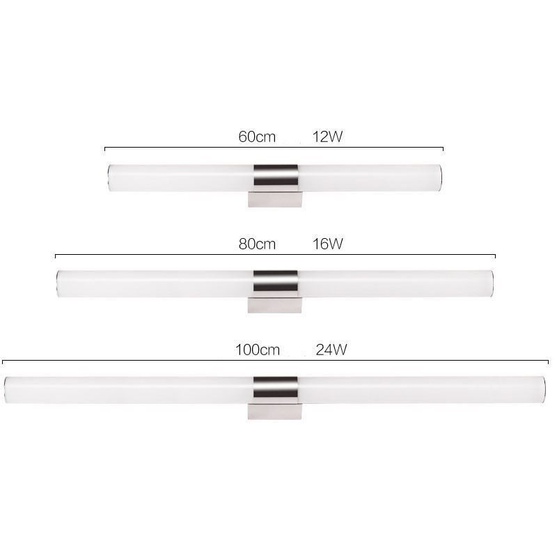 Mirror Light Stainless Steel Modern Wall Lamp Bathroom Lights Wall Sconce