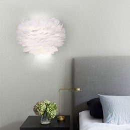 Creative Feather Wall Lamp Decorative Sconce Light