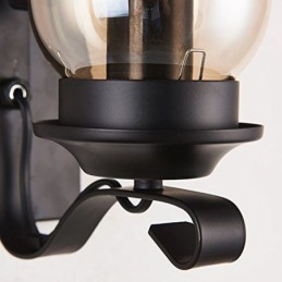 Vintage Wrought Iron Wall Lamp Single Light Sconce Lighting