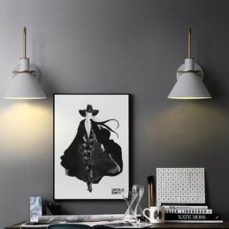 Nordic Wall Light Makron Style Wall Sconce Creative Mirror front Lamp Light