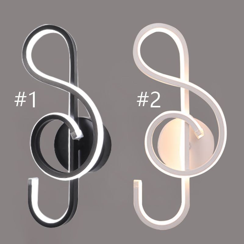 Wall Sconce Minimalist Acrylic Note Wall Light