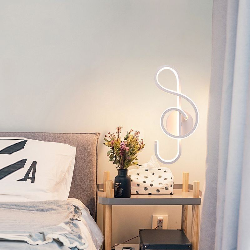 Wall Sconce Minimalist Acrylic Note Wall Light