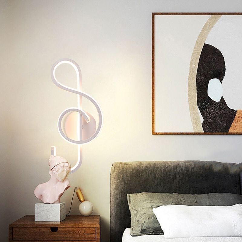 Wall Sconce Minimalist Acrylic Note Wall Light