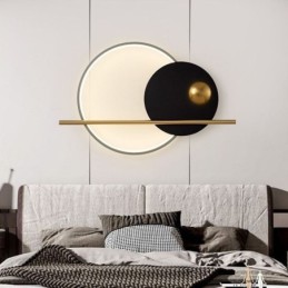 Wall Light Round Garden Wrought Iron Wall Sconce