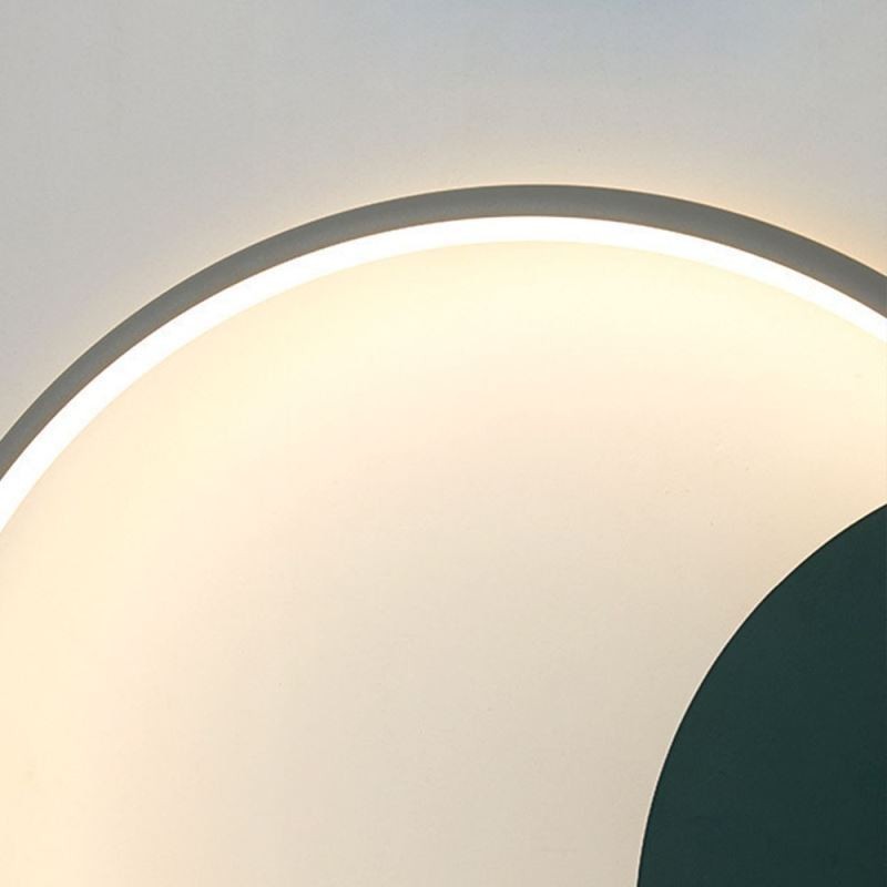 Wall Light Round Garden Wrought Iron Wall Sconce