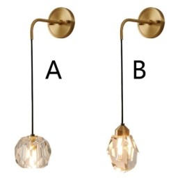 Modern Wall Light Creative Crystal Wall Sconce Lamp