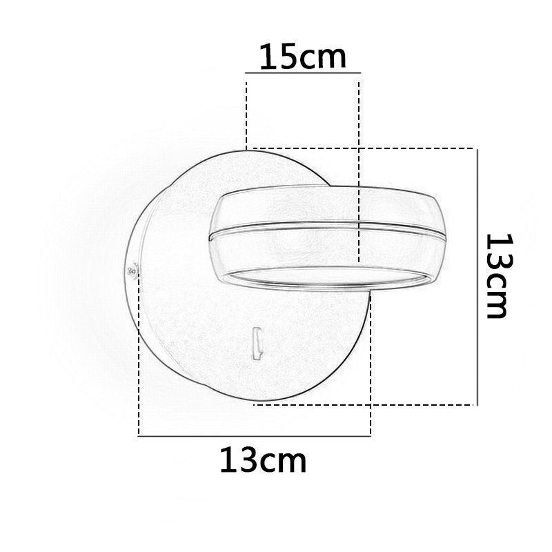 Swivel Wall Lamp Modern Minimalist Wall Sconce