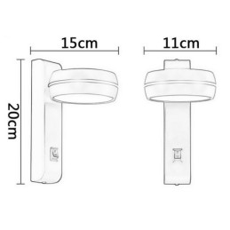 Swivel Wall Lamp Modern Minimalist Sconce Light