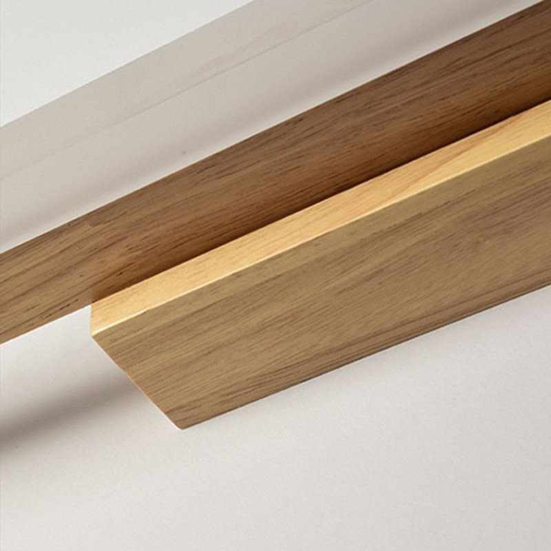 Mirror Light Solid Wood Wall Light Modern Sconce Wall Lamp