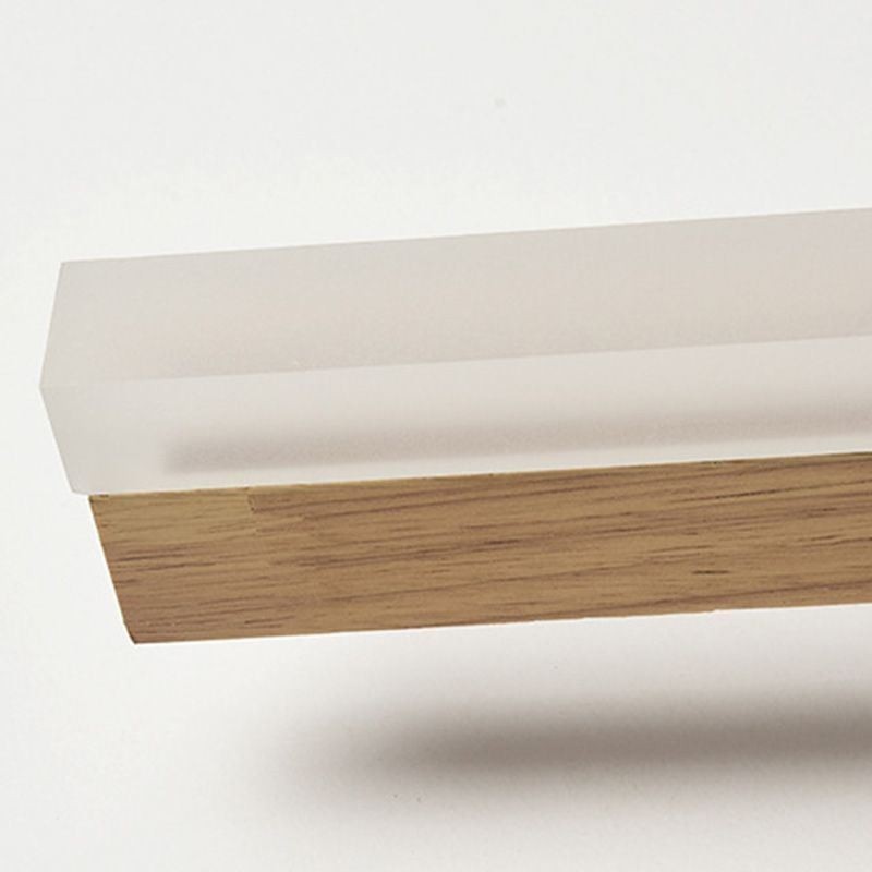 Mirror Light Solid Wood Wall Light Modern Sconce Wall Lamp