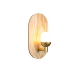 Decoration Wall Wood Lamp Entrance Aisle Lights Nordic Bedside Wall Light