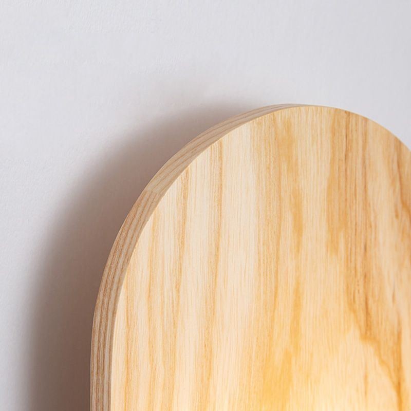 Decoration Wall Wood Lamp Entrance Aisle Lights Nordic Bedside Wall Light