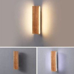 Modern Wall Wood Sconce Entrance Aisle Lights Nordic Bedside Wall Light