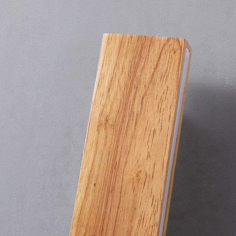 Modern Wall Wood Sconce Entrance Aisle Lights Nordic Bedside Wall Light