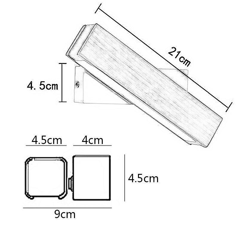 Europe Solid Wood Wall Lamp Bedside Wall Lighting Modern Simplicity Lamps