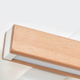 Europe Solid Wood Wall Lamp Bedside Wall Lighting Modern Simplicity Lamps