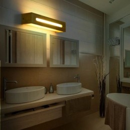 Modern Wall Wood Lamp Entrance Aisle Lights Nordic Bedside Wall Light