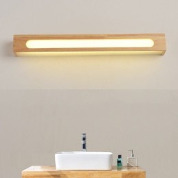 Modern Wall Wood Lamp Entrance Aisle Lights Nordic Bedside Wall Light