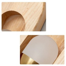 Japanese Decoration Wall Light Wood Wall Lamp Entrance Aisle