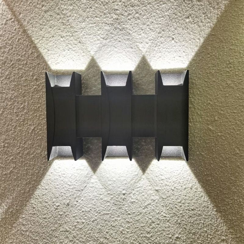 Waterproof Wall Lamp Modern Aluminum Surface Mounted Garden Porch Light