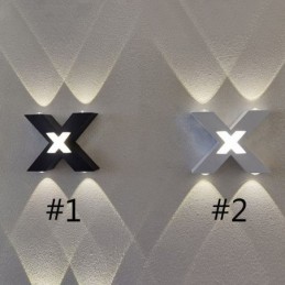 Art Deco Wall Light Up Down Indoor Lighting Aluminum Wall Sconce