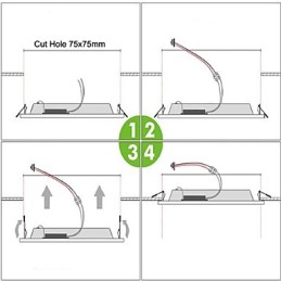 Modern Contemporary Painting Metal Flush Mount