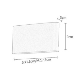 Wall Lamp Waterproof Modern Simple Aluminum Indoor Art Wall Light