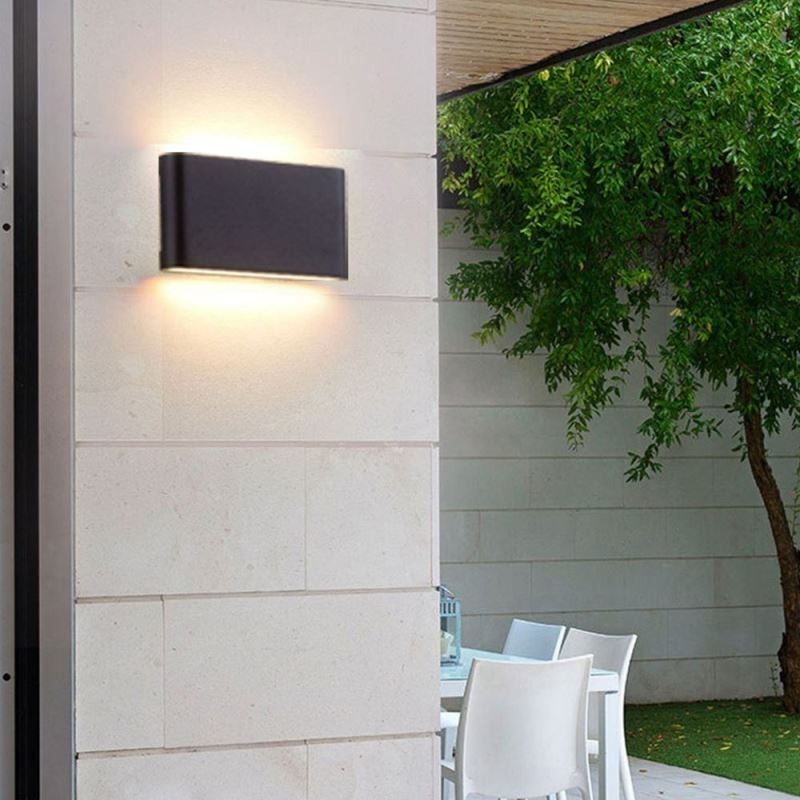 Wall Lamp Waterproof Modern Simple Aluminum Indoor Art Wall Light