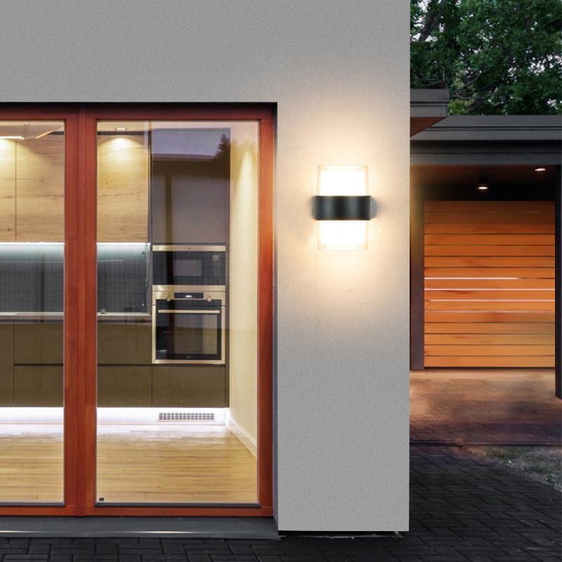 Acrylic Minimalist Wall Light Waterproof Wall Lamp Patio