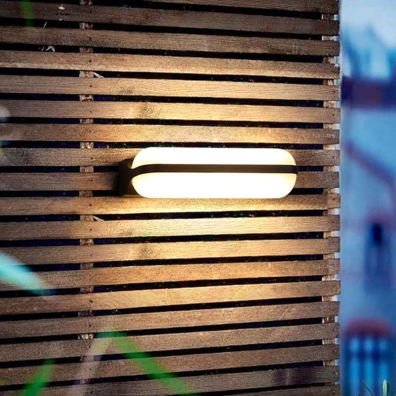 Wall Lamp Aluminum Waterproof Wall Light Stair Bathroom Corridor
