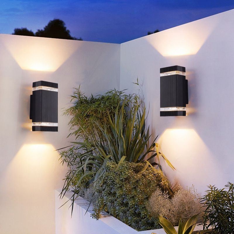 Simple Aluminum Wall Lights Waterproof Wall Lamp Courtyard Porch