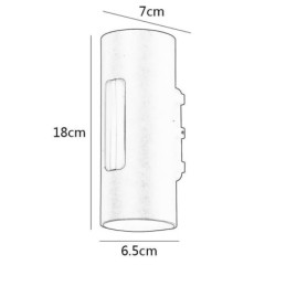 Waterproof Wall Light Aluminum Wall Lamp Courtyard