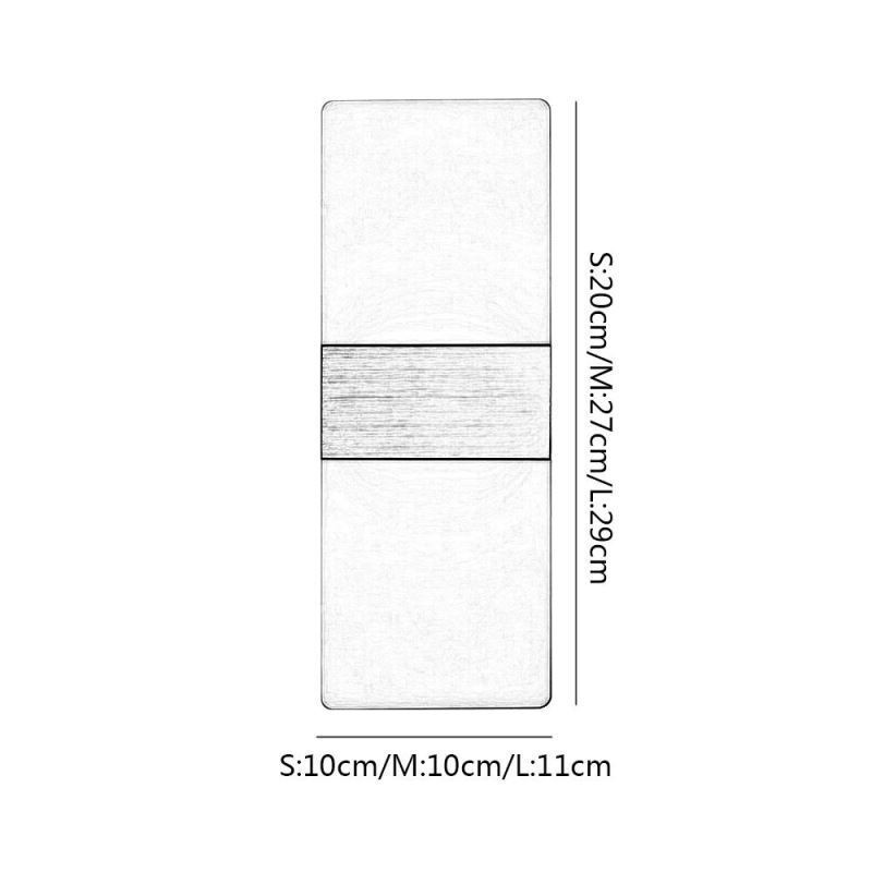 Minimalist Modern Wall Lights Bedside Aisle Stairs Kitchen Flats Lamps