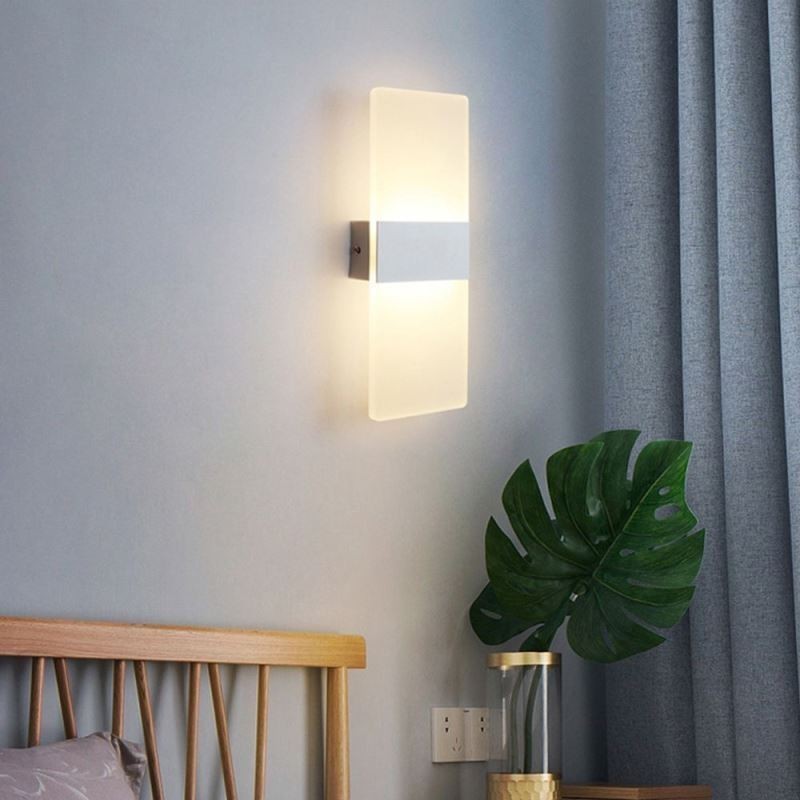 Minimalist Modern Wall Lights Bedside Aisle Stairs Kitchen Flats Lamps
