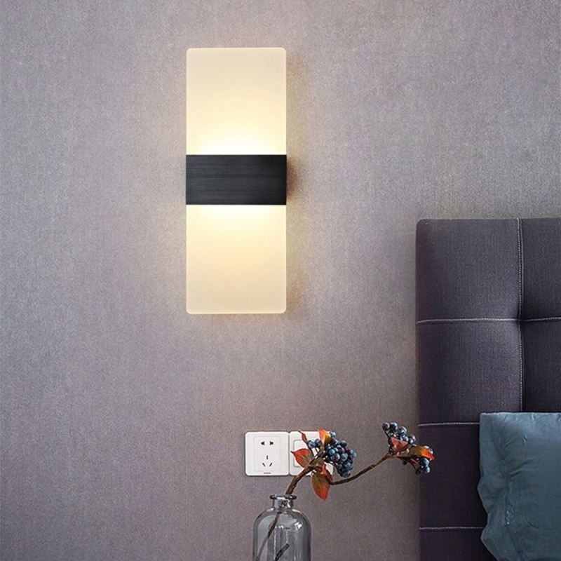 Minimalist Modern Wall Lights Bedside Aisle Stairs Kitchen Flats Lamps