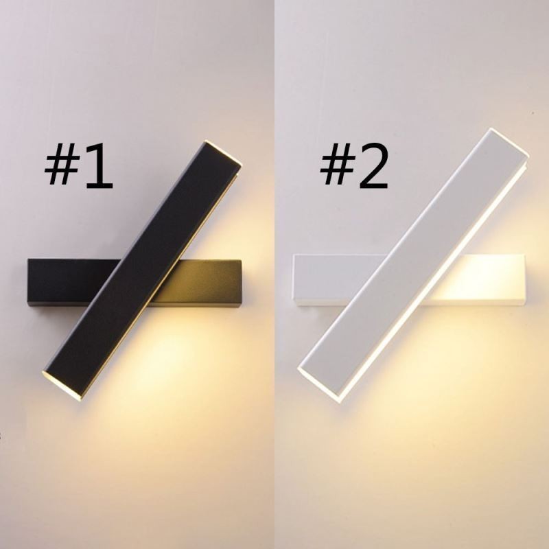 Wall Lamp Rotatable Bedside Lighting Lamp Aluminum